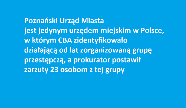 Korupcja w Urzędzie Miasta Poznania 2026